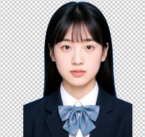 按「Delete」键删除选中的背景