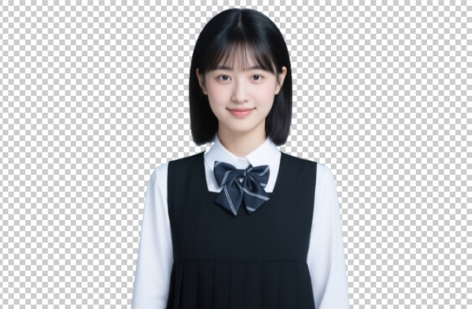 按 Delete 键删除选中区域