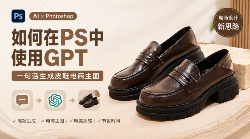 如何在PS中使用GPT