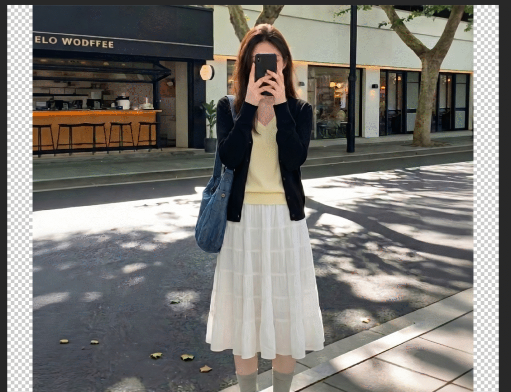 生成完成后，直接应用到 PS 图层，无需额外微调，检查换色效果和褶皱完整性