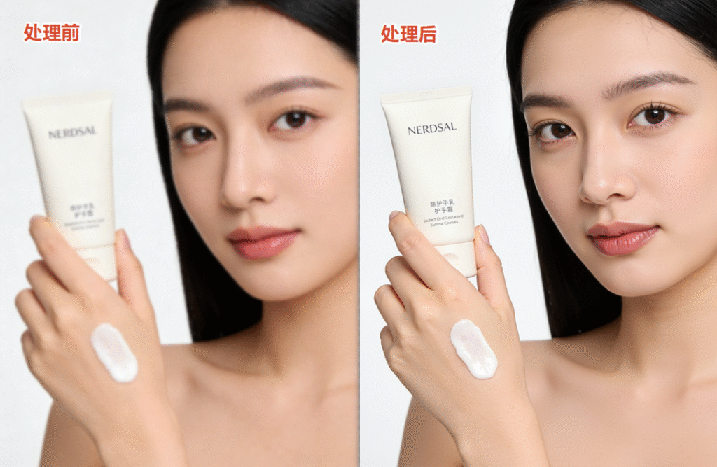 怎么用PS把照片变清晰对比图