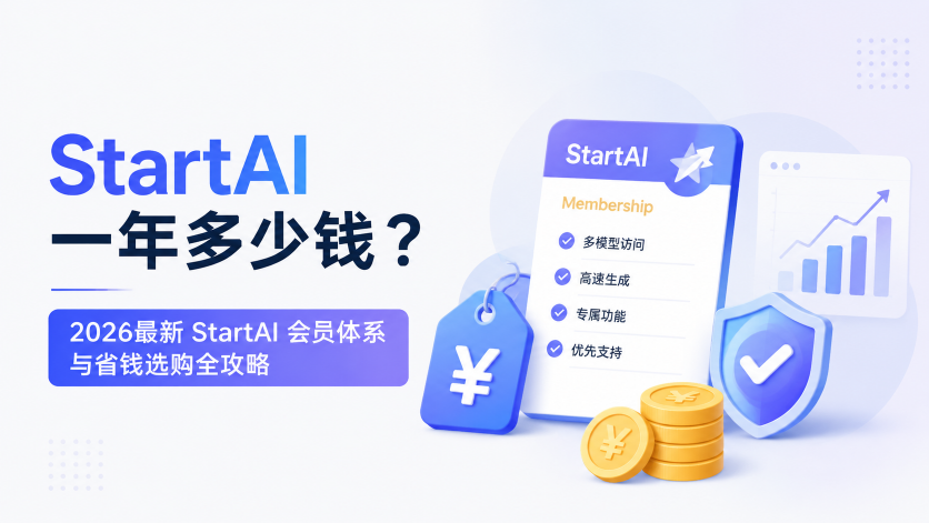 StartAI 一年多少钱？2026最新 StartAI 会员体系与省钱选购全攻略