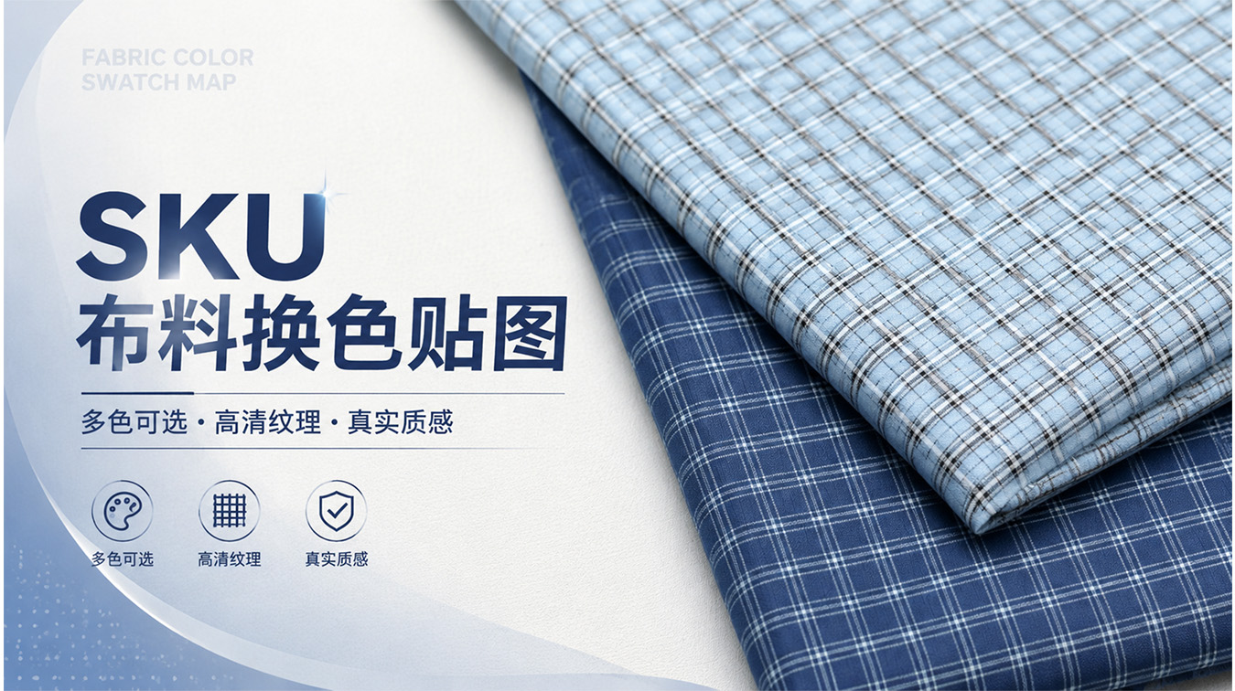 PS布料换色与贴图全搞定，3个方法让你一次学会
