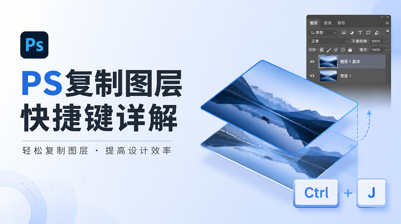 PS复制图层快捷键详解，PS复制图层快捷键注意事项