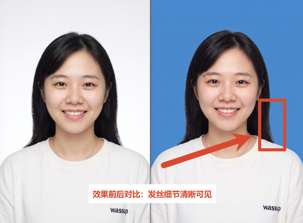 确认无误后直接保存原图