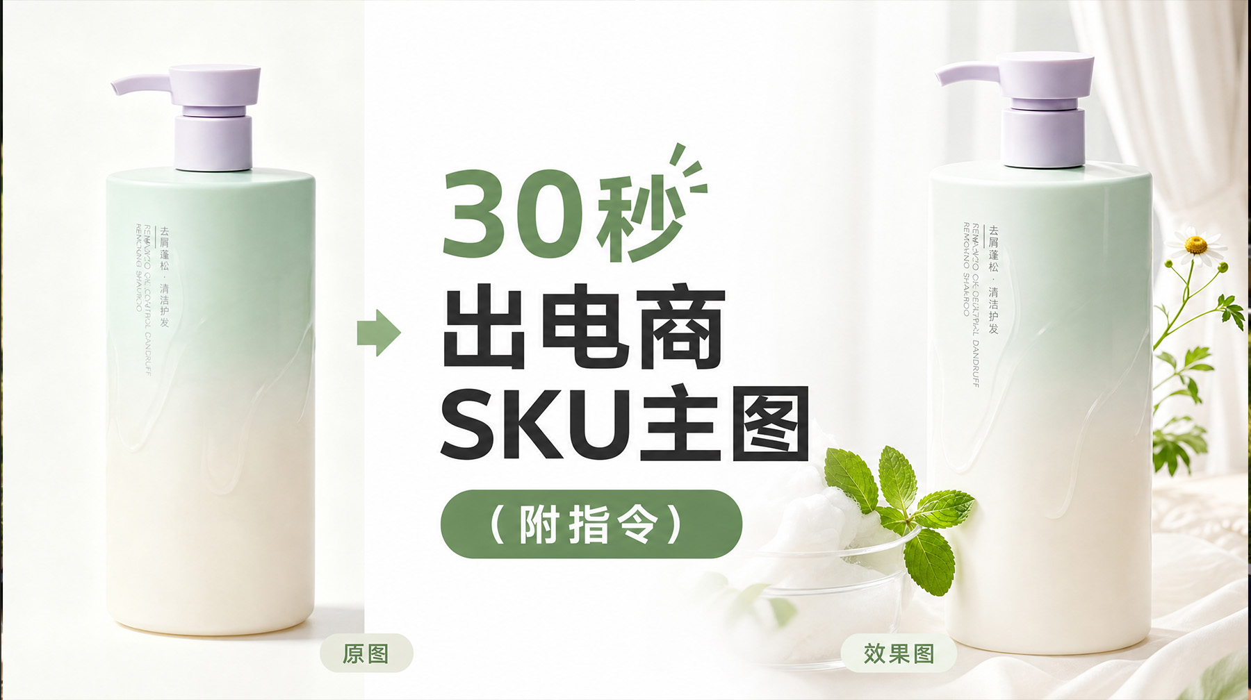 不用拍摄不用P图！GPT Image 2万能指令，30秒出电商SKU主图（附淘宝/抖音/小红书模板）