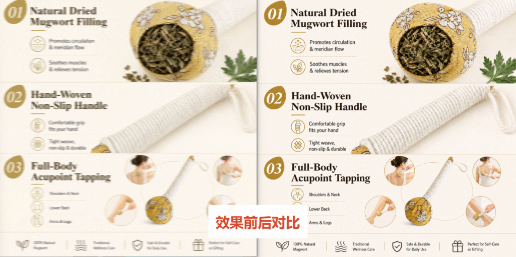 效果前后对比