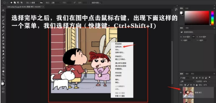 PS怎么把方形图片改成圆形照片？椭圆选框制作圆形透明图完整教程