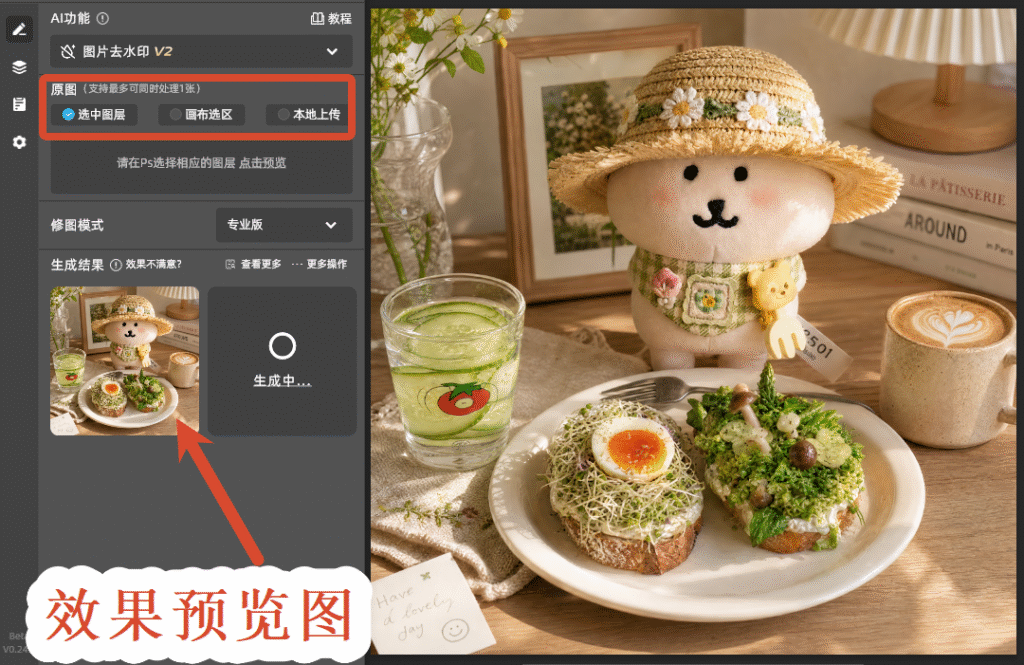 效果预览图
