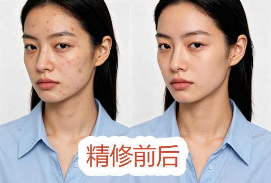 startAI的GPT精修人像效果对比