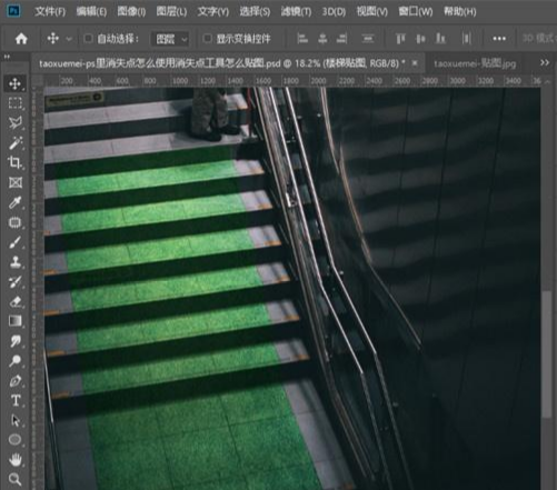 PS消失点工具怎么用？立体透视贴图11步完整实操教程
