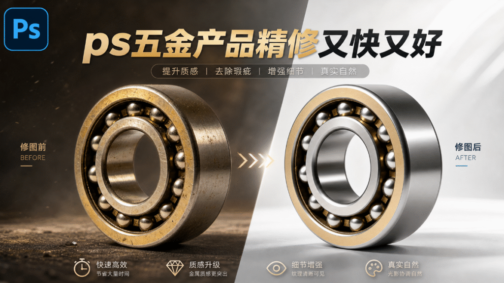 ps start AI插件给五金产品精修