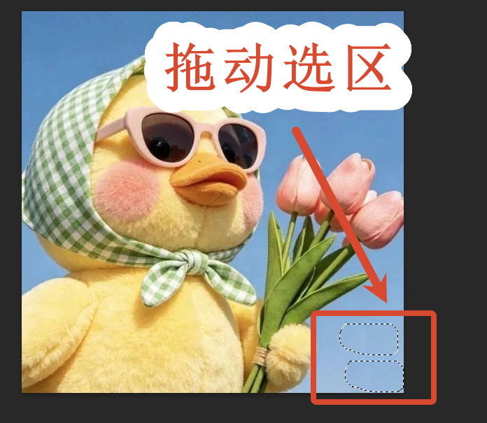 移动选区