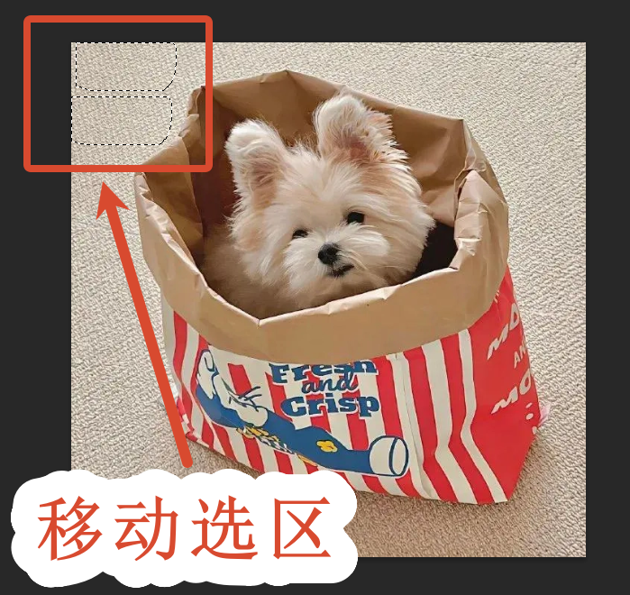 移动选区