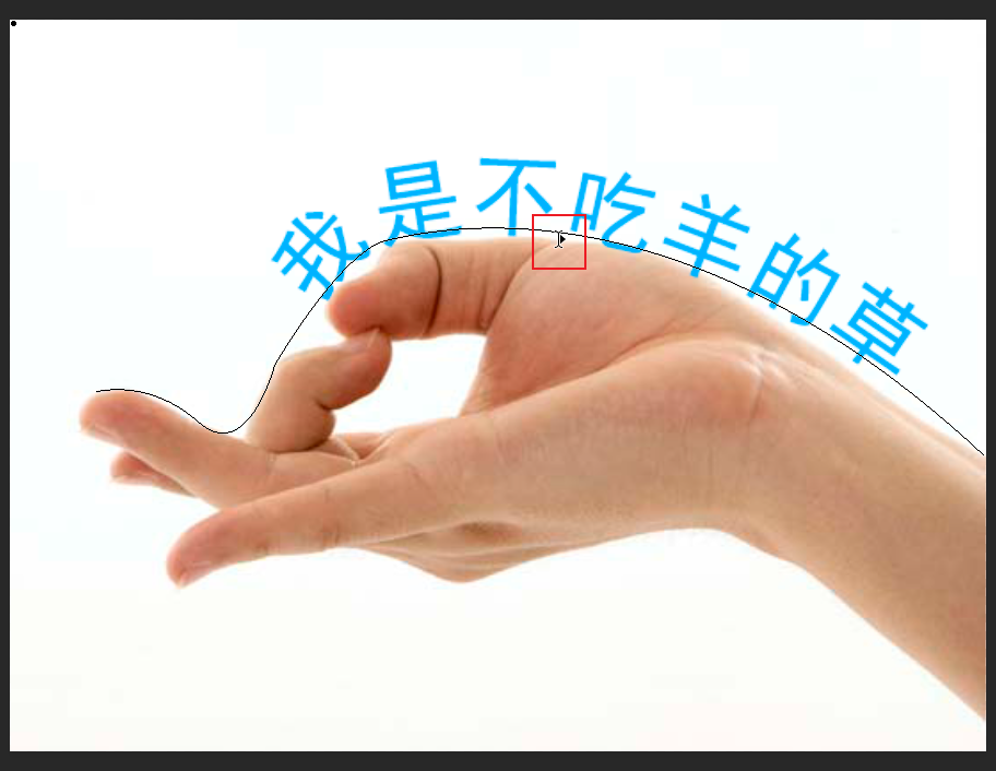 PS怎么创建路径文字?沿路径排列弧形文字实操教程