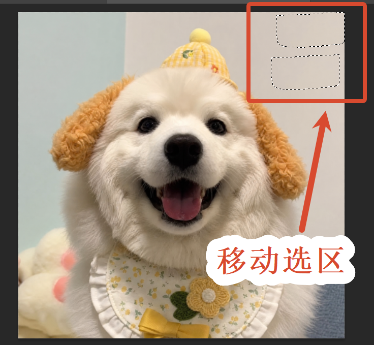 移动选区