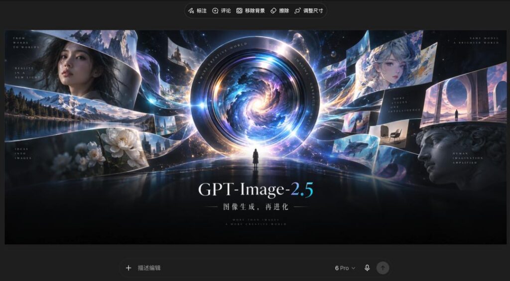 ChatGPT Images 2.5重磅发布！AI生图迎来大升级，指哪改哪+草图生图实测教程