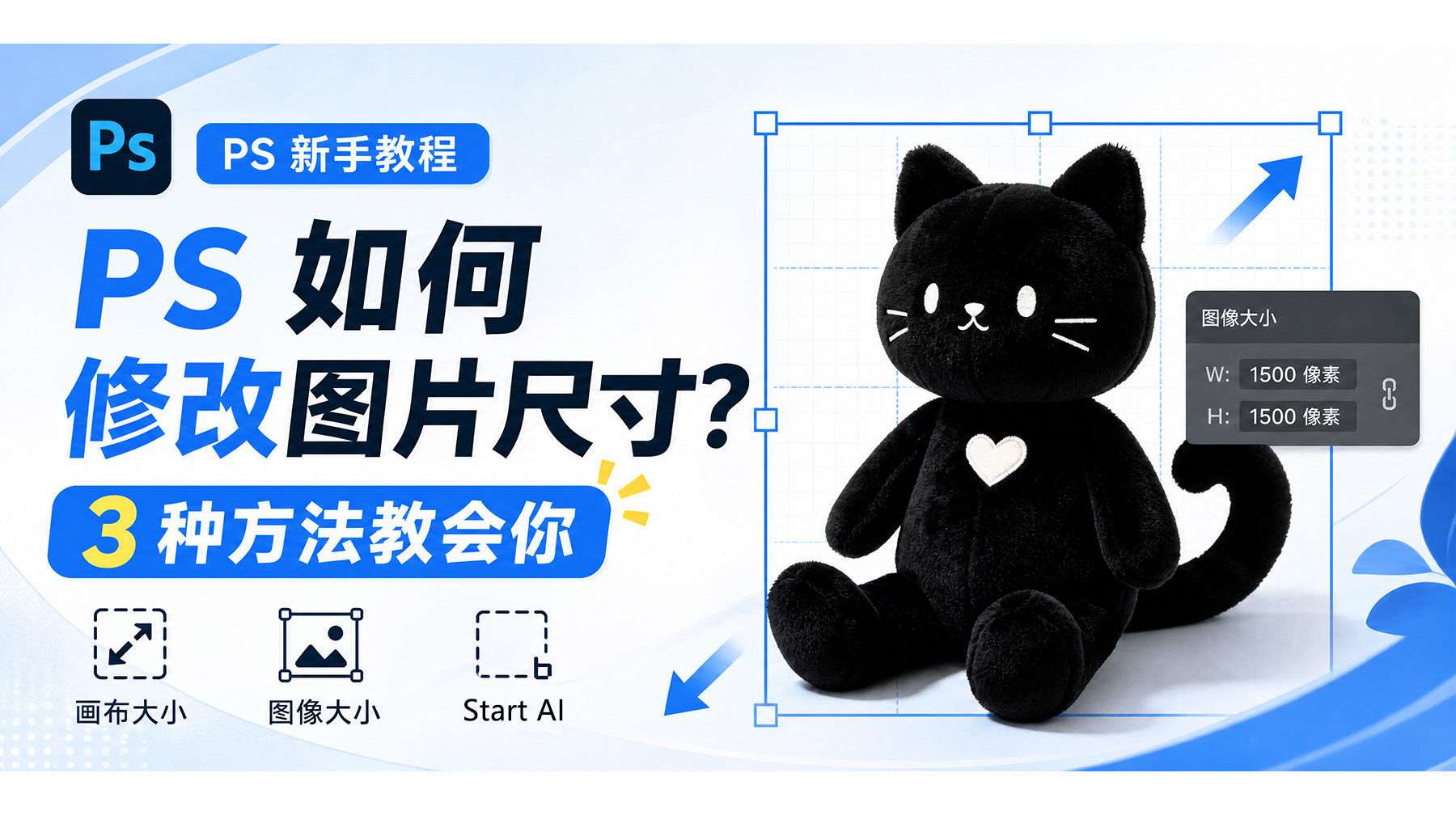 PS 如何修改图片尺寸？3种方法教会你