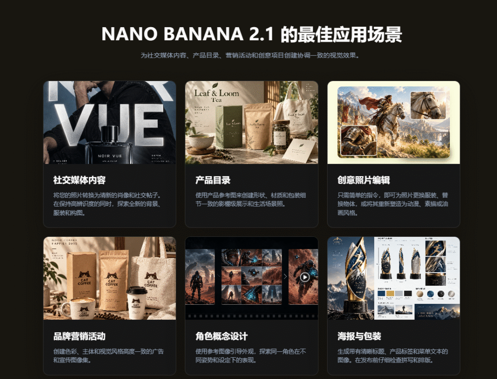nano banana2.1的最佳使用场景