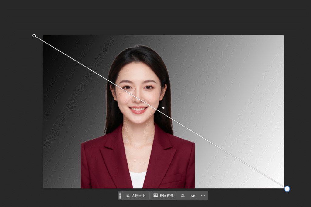 ps填充渐变色