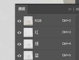 PS通道加色阶抠取压文字的红色印章
