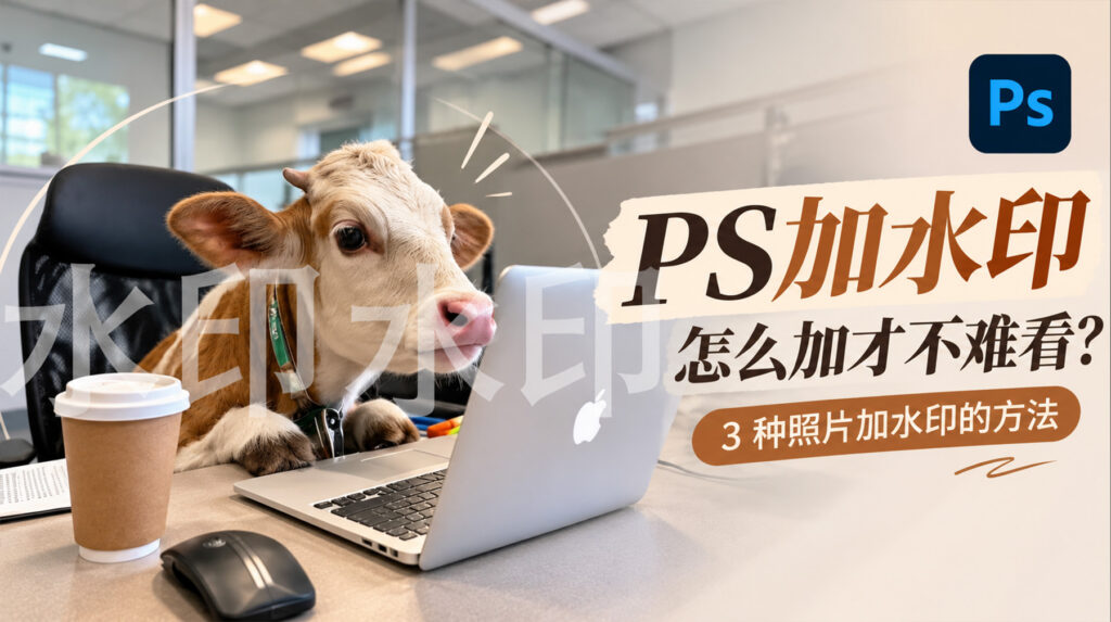 PS加水印怎么加才不难看?3 种照片加水印的方法