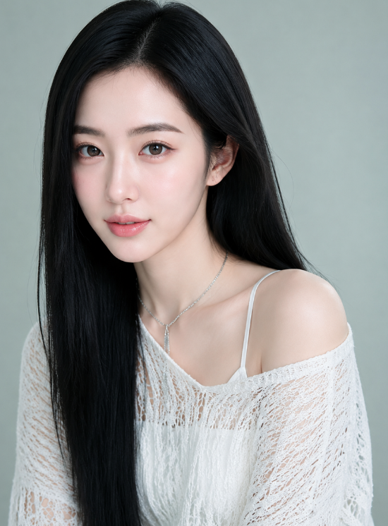 拒绝繁杂！极简高级风女生写真提示词，秒出清冷质感人像大片