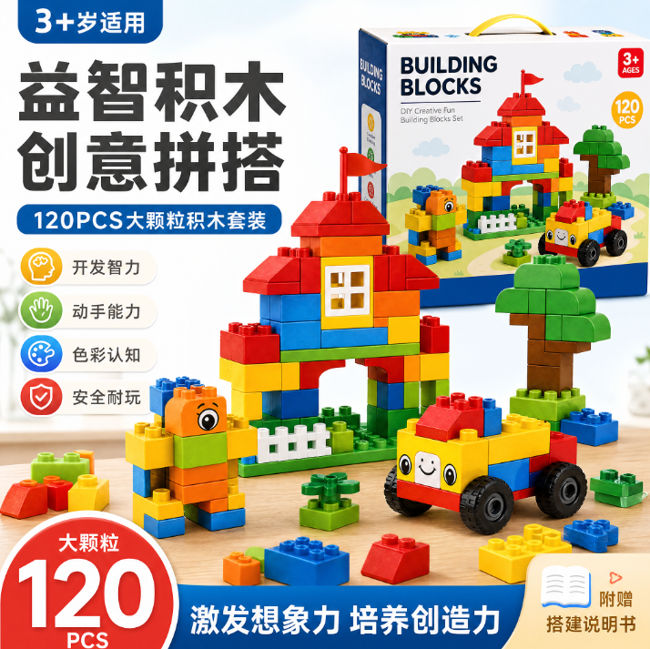 :毛绒玩偶玩具主图成片比例与光线自然
