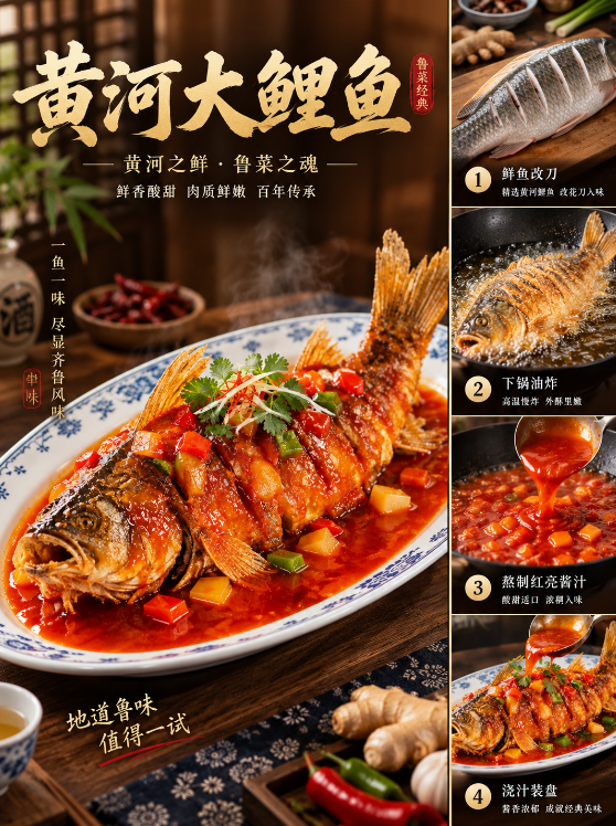 餐饮接单新思路：一张菜品图撬动整套宣传物料