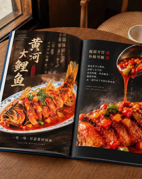 餐饮接单新思路：一张菜品图撬动整套宣传物料