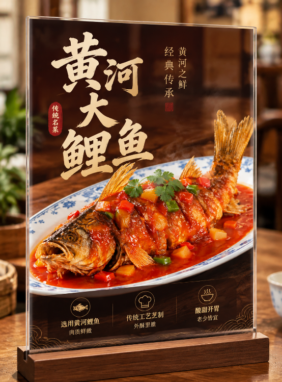 餐饮接单新思路：一张菜品图撬动整套宣传物料